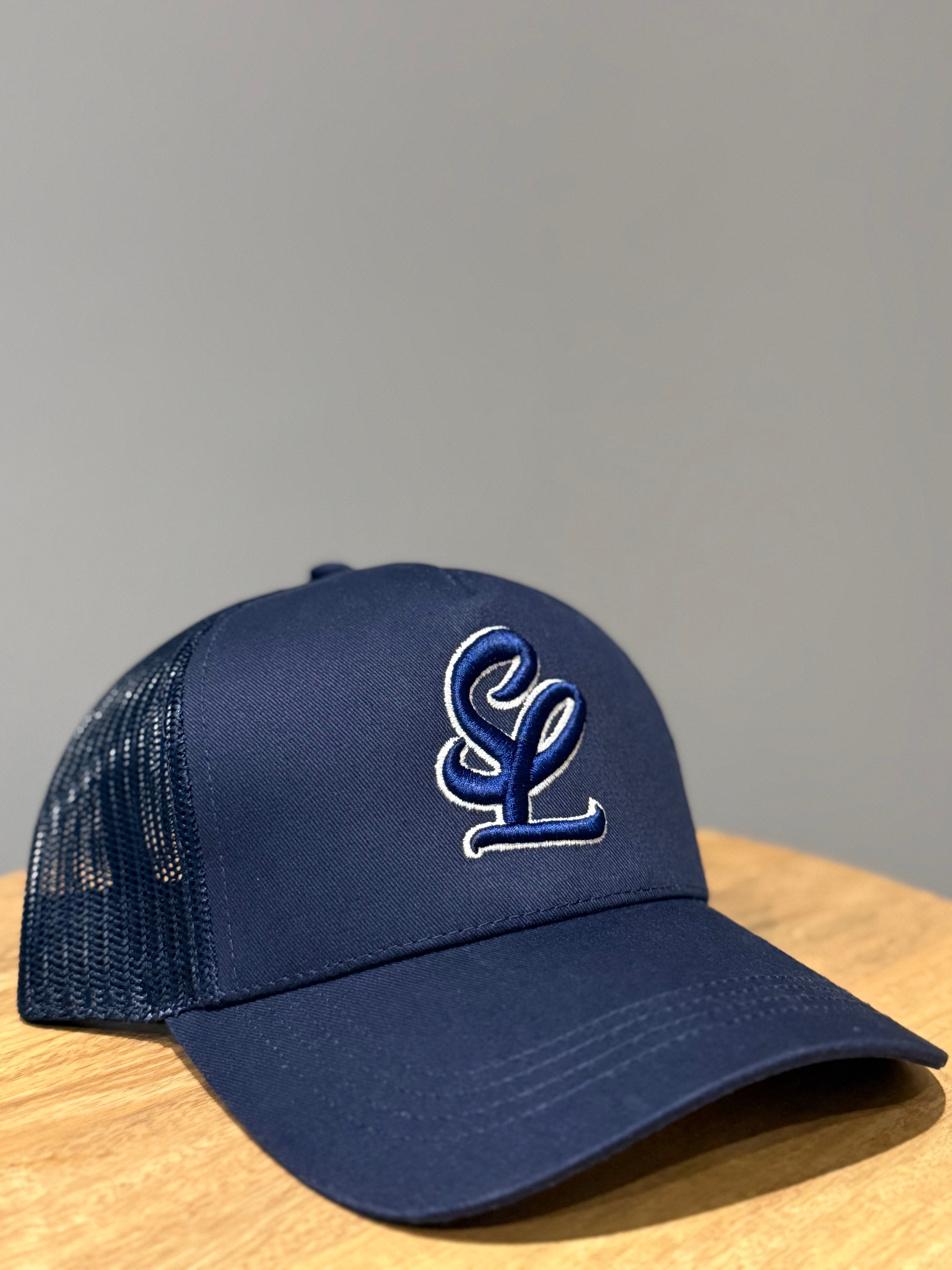 Navy Blue SL Trucker Cap