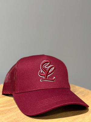 Burgundy SL Trucker Caps
